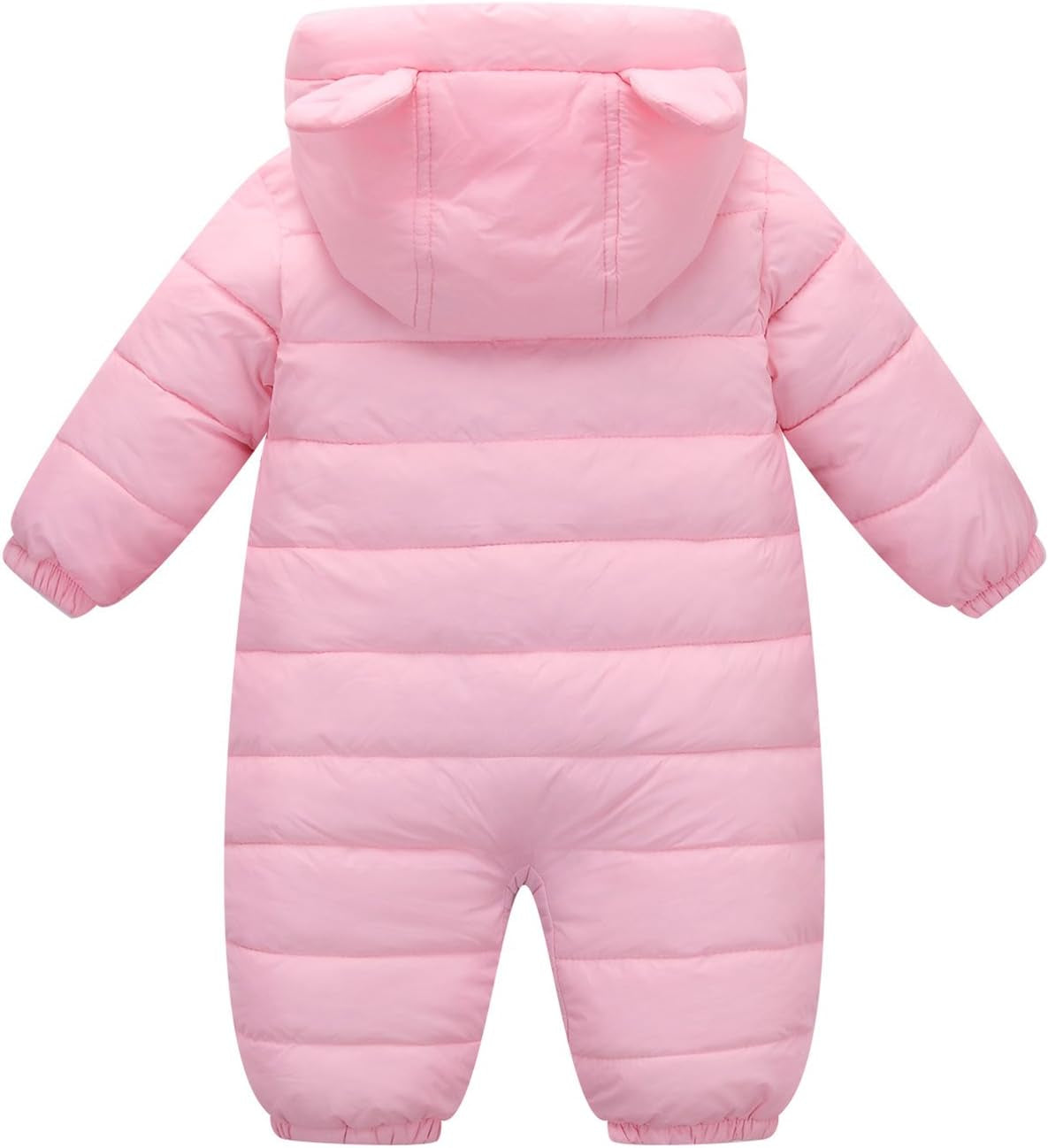 Toddler Cotton Romper Baby Winter Coat Zipper Long Sleeve Cute Baby Snowsuit